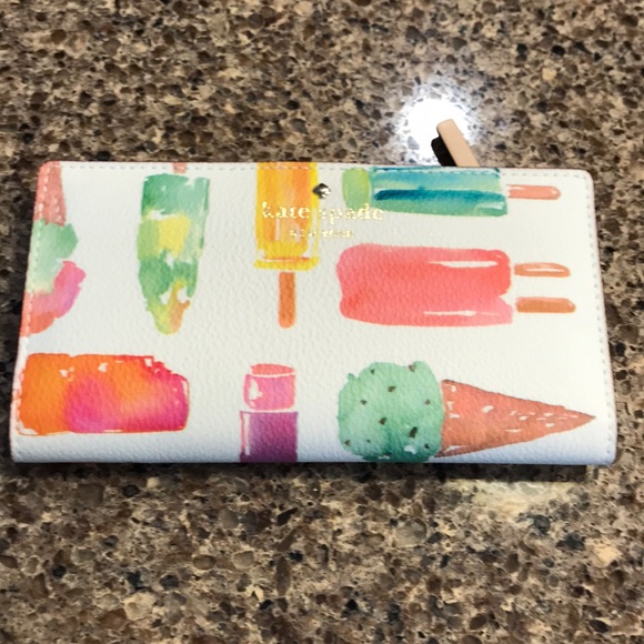 kate spade Handbags - Kate Spade♠️ Ice Cream/Popsicle Wallet 🍦